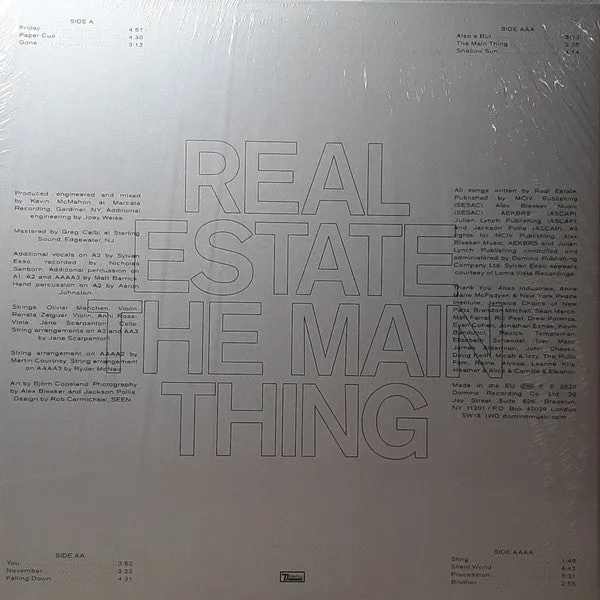 Real Estate  ~ The Main Thing