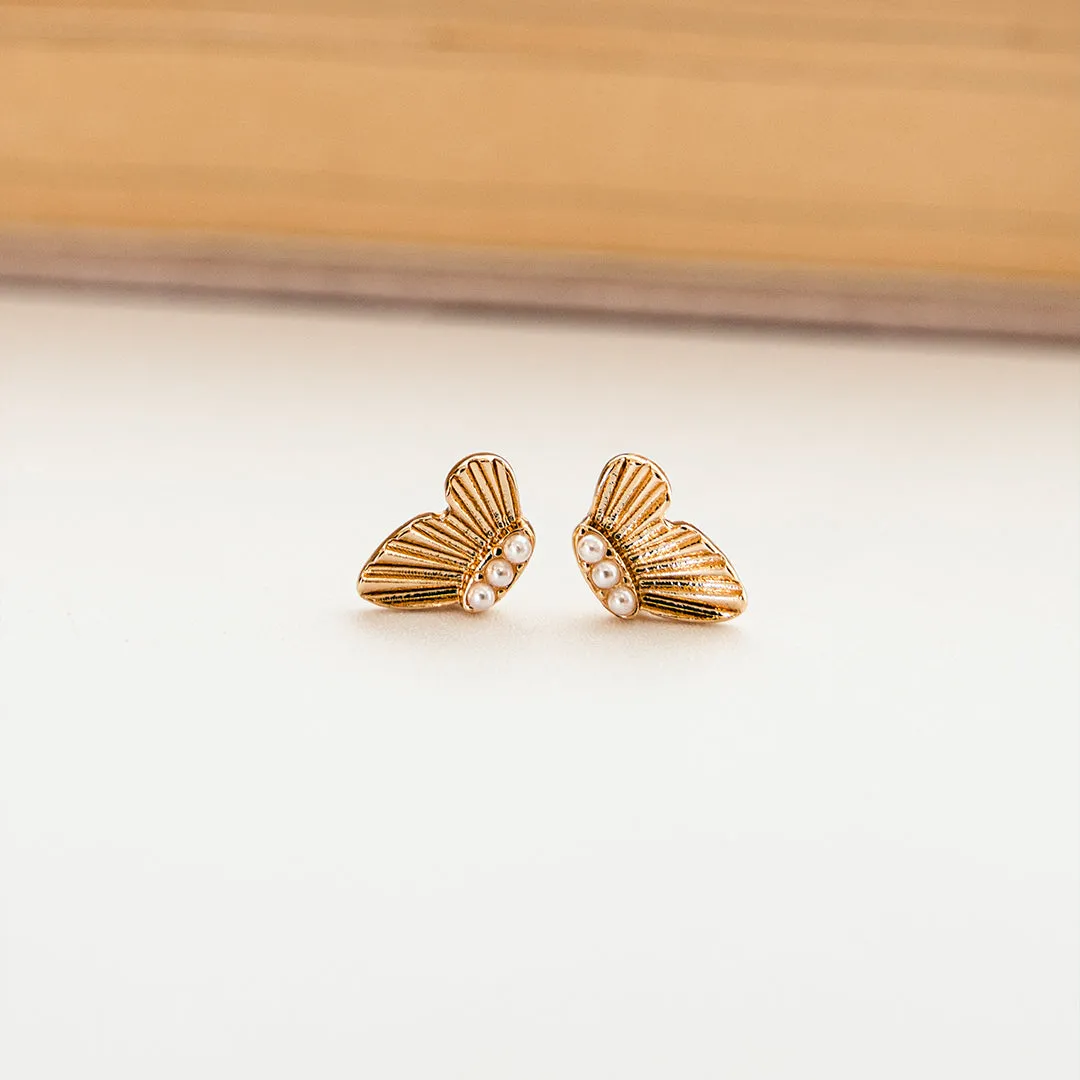 See Me Now Earrings, Gold