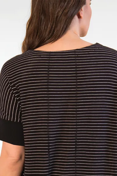 Simply Noelle Nautical Striped Trapeze Top