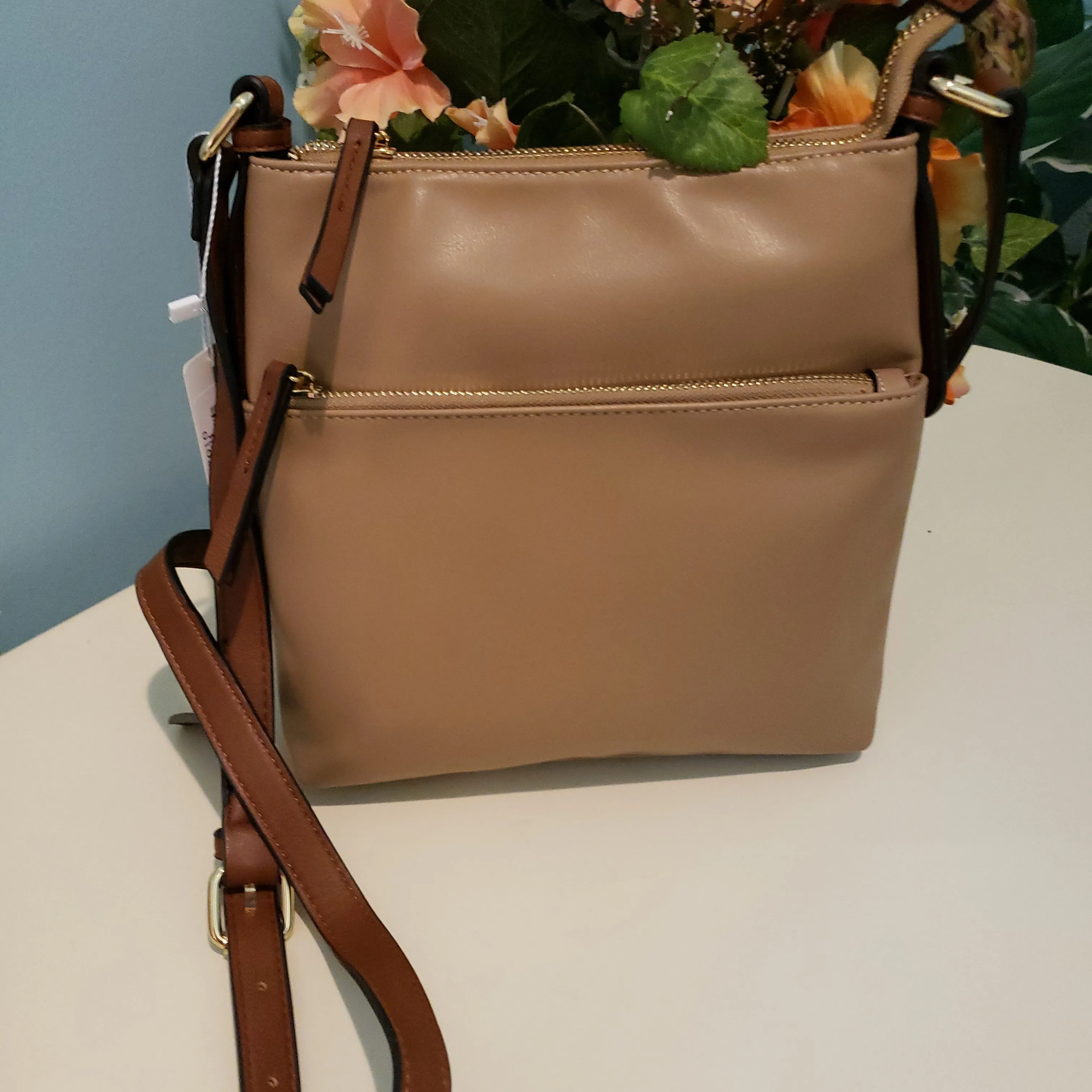 Simply Noelle Two Toned Messenger