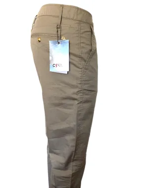 SOLO TG 26,29,30 – Cycle Pantalone TASCA AMERICA – Mod. Vita Alta – Morbido in Gamba Beige