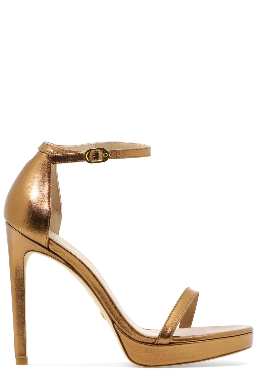 Stuart Weitzman Nudist Disco Platform Sandals