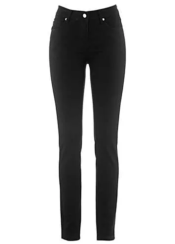 Super Stretchy Slim Leg Jeans by bonprix | Look Again