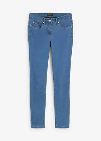 Super Stretchy Slim Leg Jeans by bonprix | Look Again