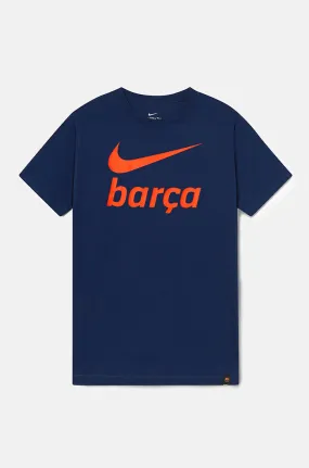 T-shirt Bara Nike in navy blue