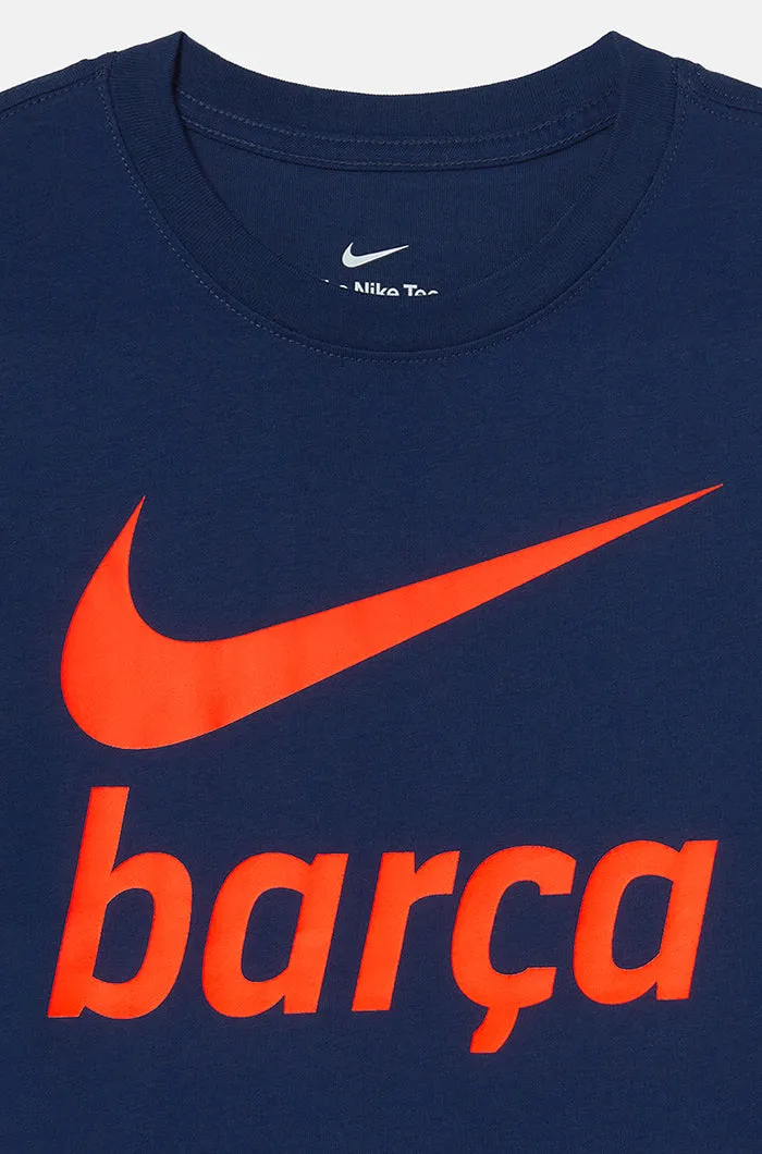 T-shirt Bara Nike in navy blue