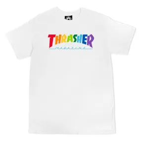 T-SHIRT THRASHER RAINBOW MAG LOGO SS