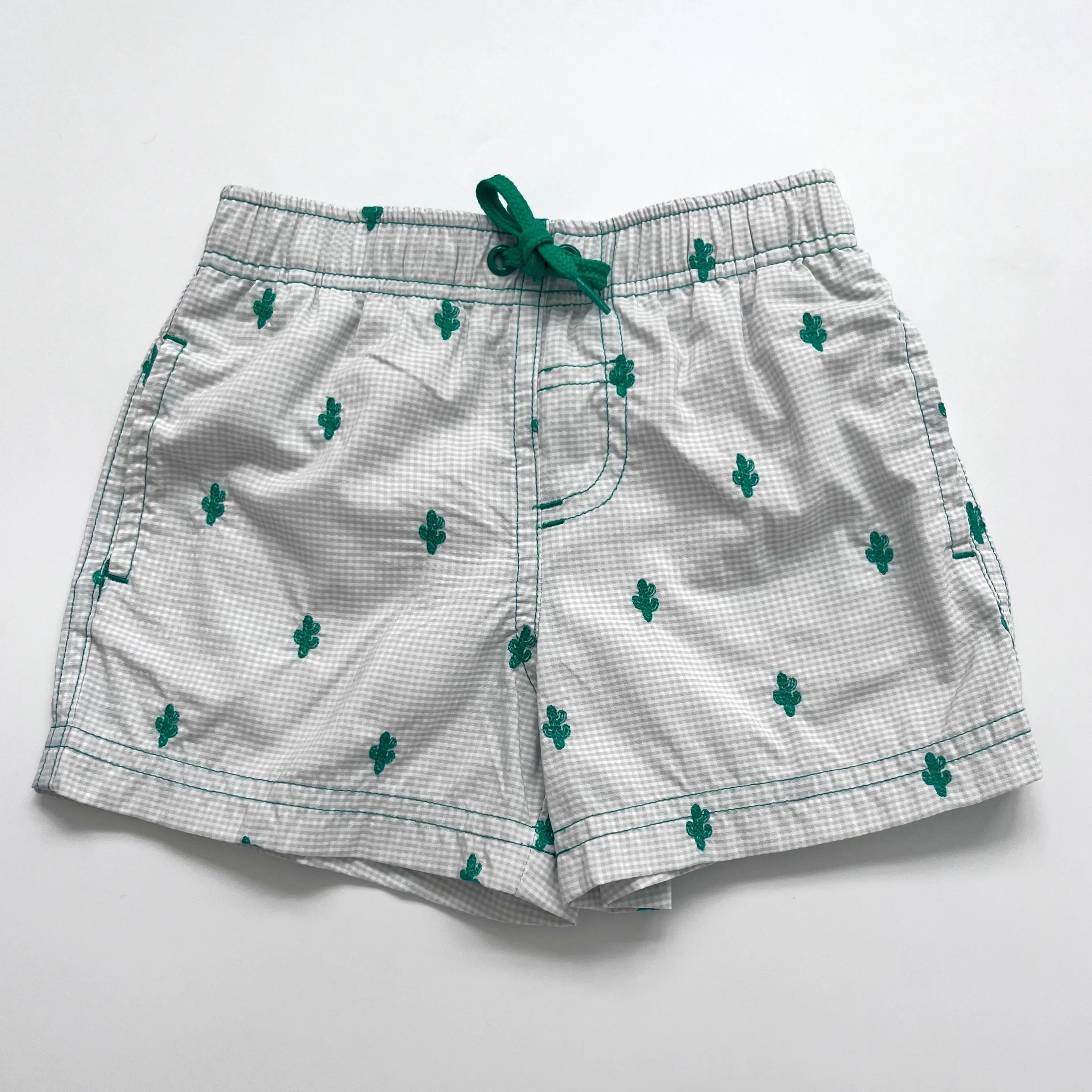 Tartine et Chocolat Green Swim Shorts: 2 Years