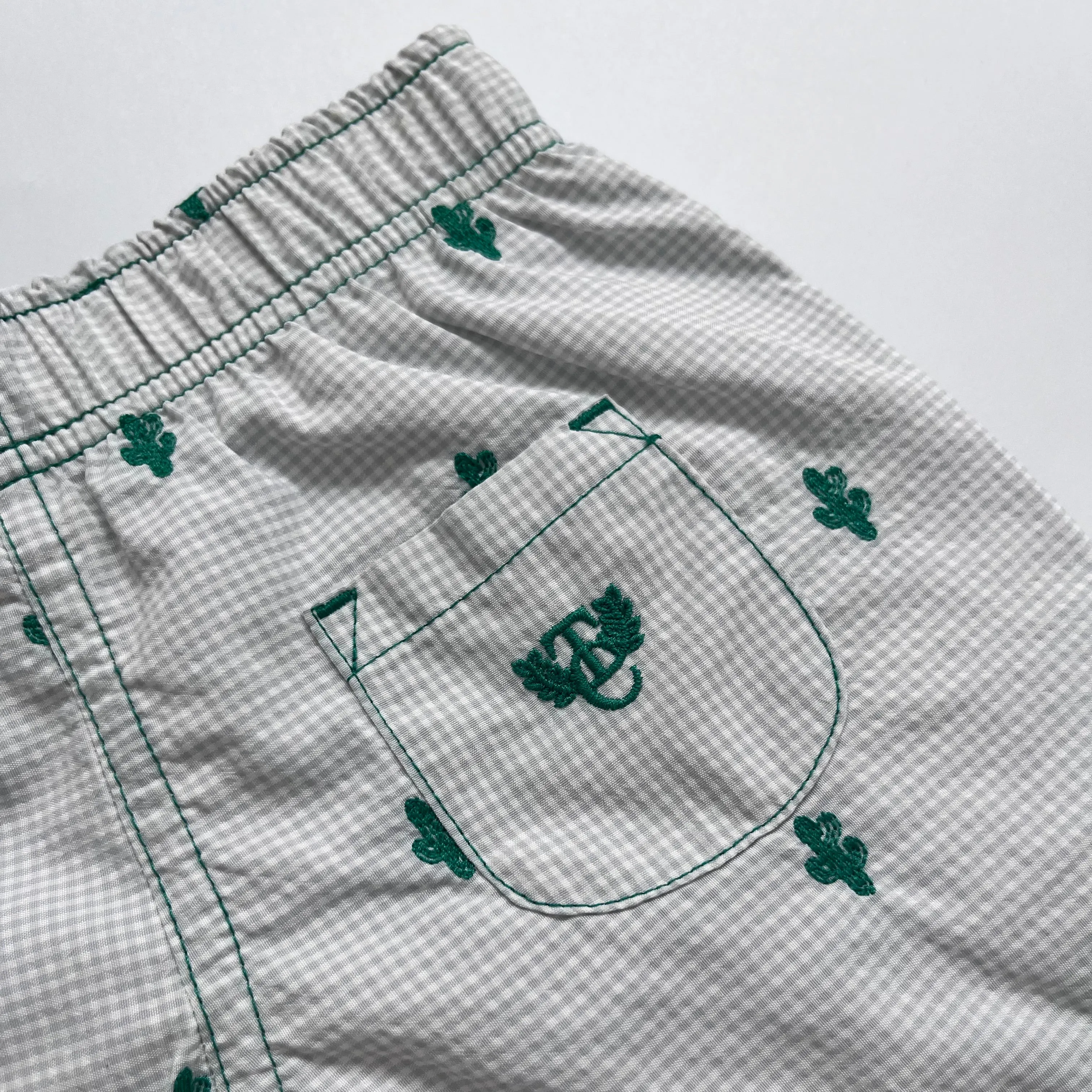 Tartine et Chocolat Green Swim Shorts: 2 Years