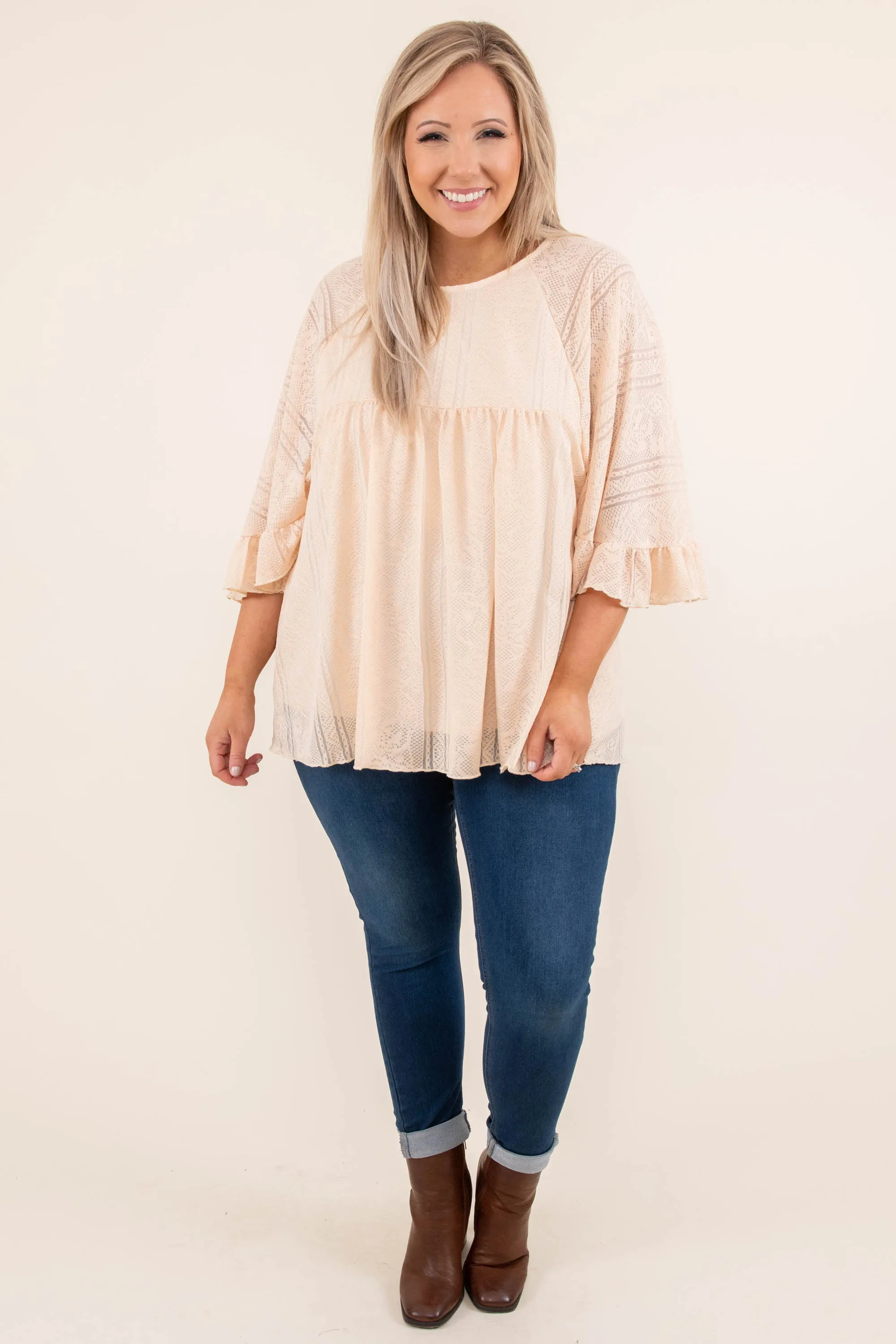 Tender Loving Care Top, Oatmeal