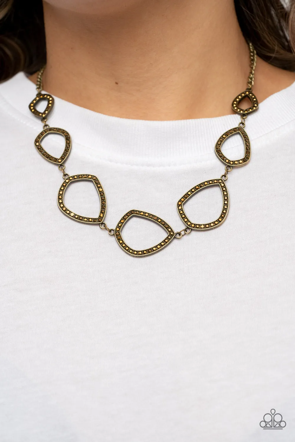 The Real Deal - Brass ~ Paparazzi Necklace