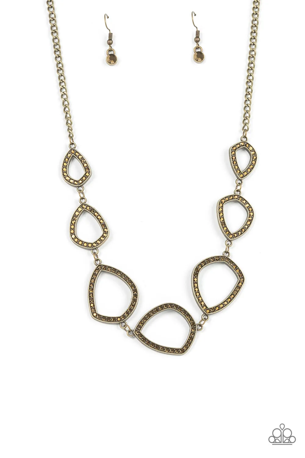 The Real Deal - Brass ~ Paparazzi Necklace