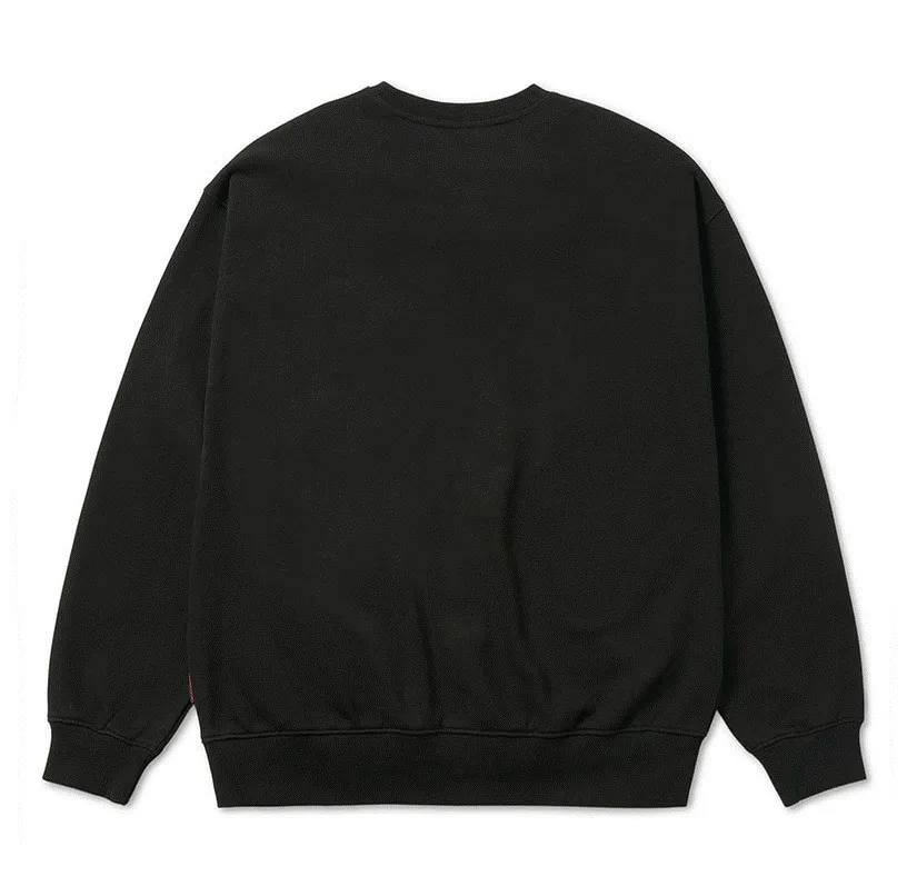 THRASHER  |Plain Cotton Logo Skater Style Sweatshirts