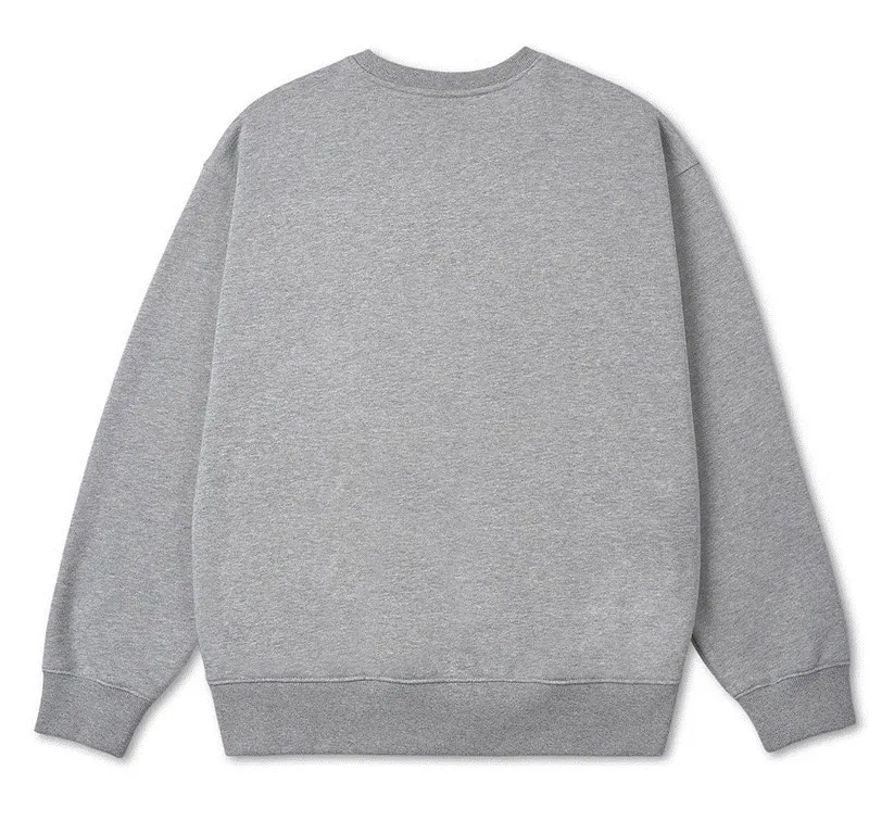 THRASHER  |Plain Cotton Logo Skater Style Sweatshirts