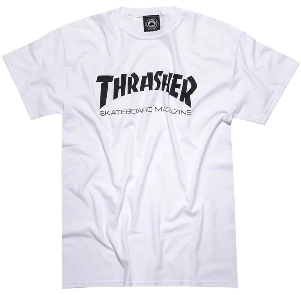 THRASHER T-SHIRT SKATE MAG SS  (4 couleurs)