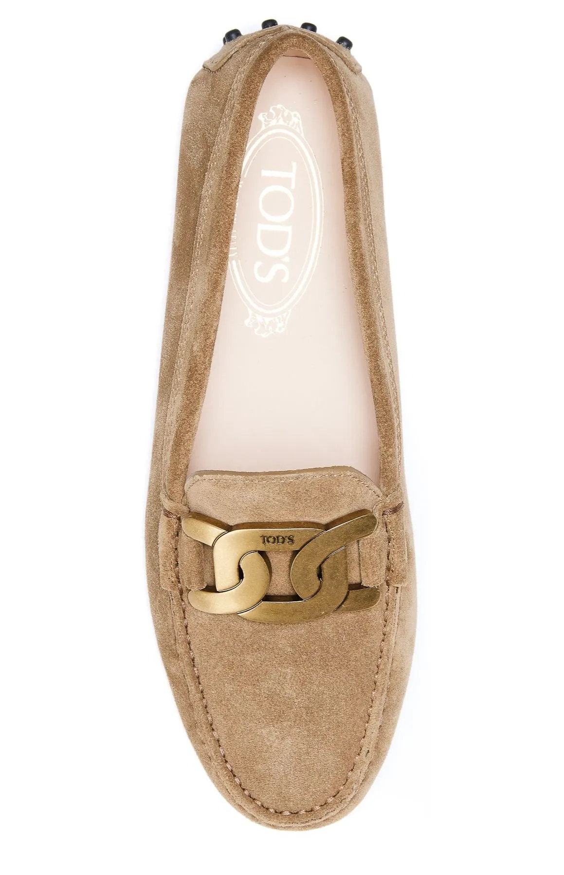 Tod's Kate Chainlink Plaque Loafers