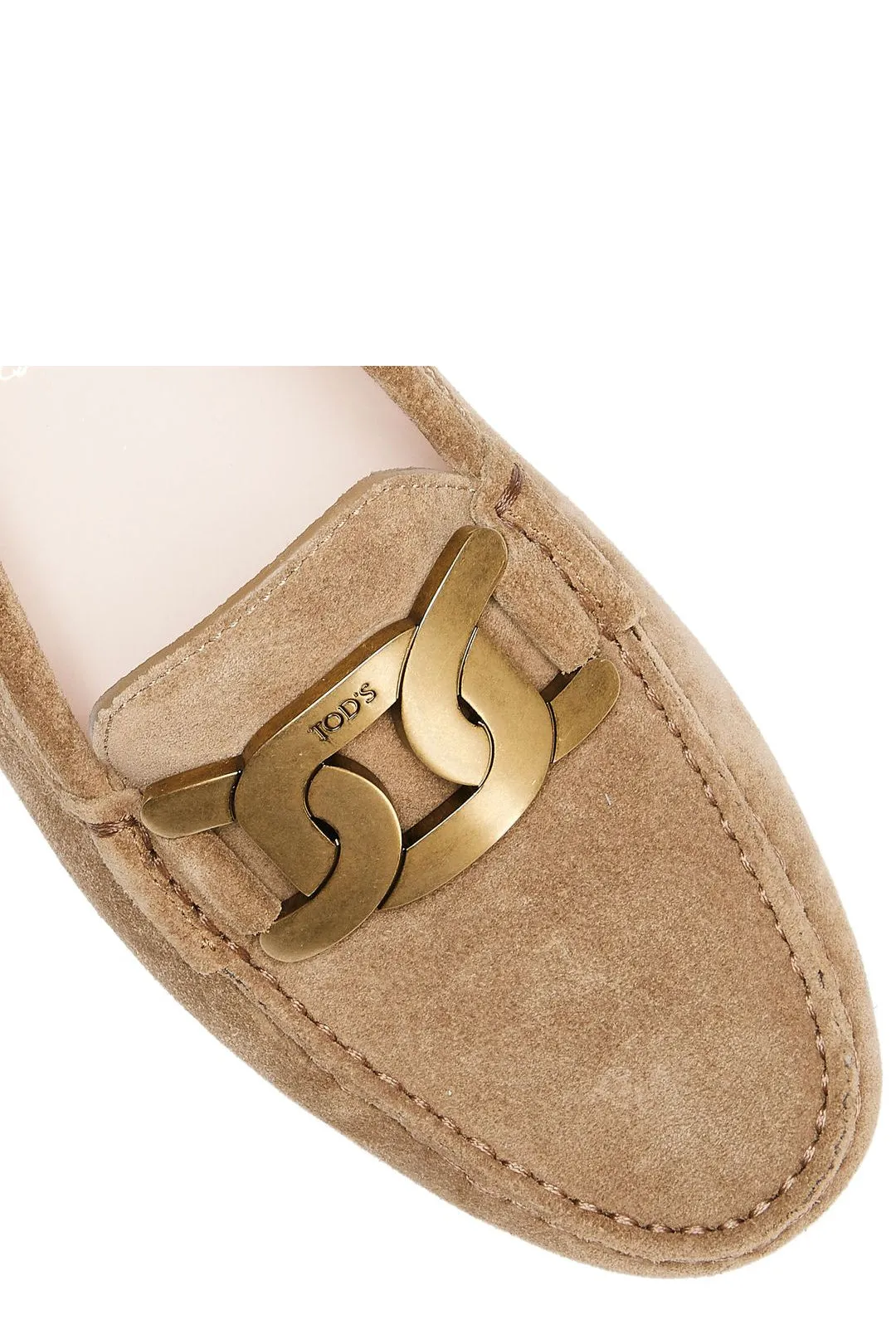 Tod's Kate Chainlink Plaque Loafers