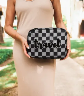 Travel Checkered Bag