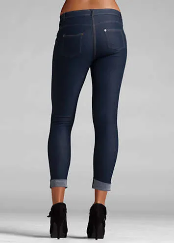 Turn-Up Jeggings by bonprix | Look Again