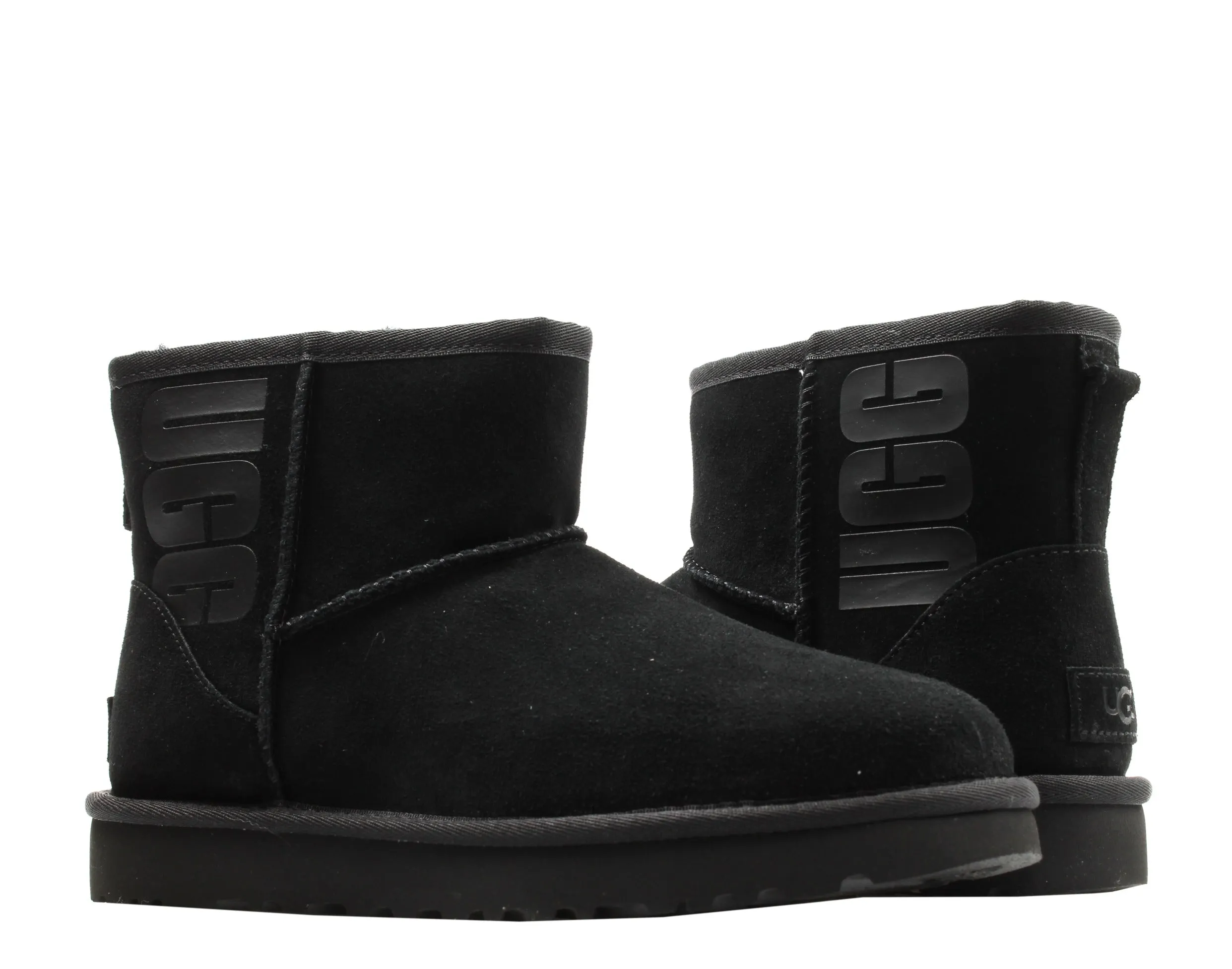 UGG Australia Classic Mini UGG Rubber Logo Women's Boots