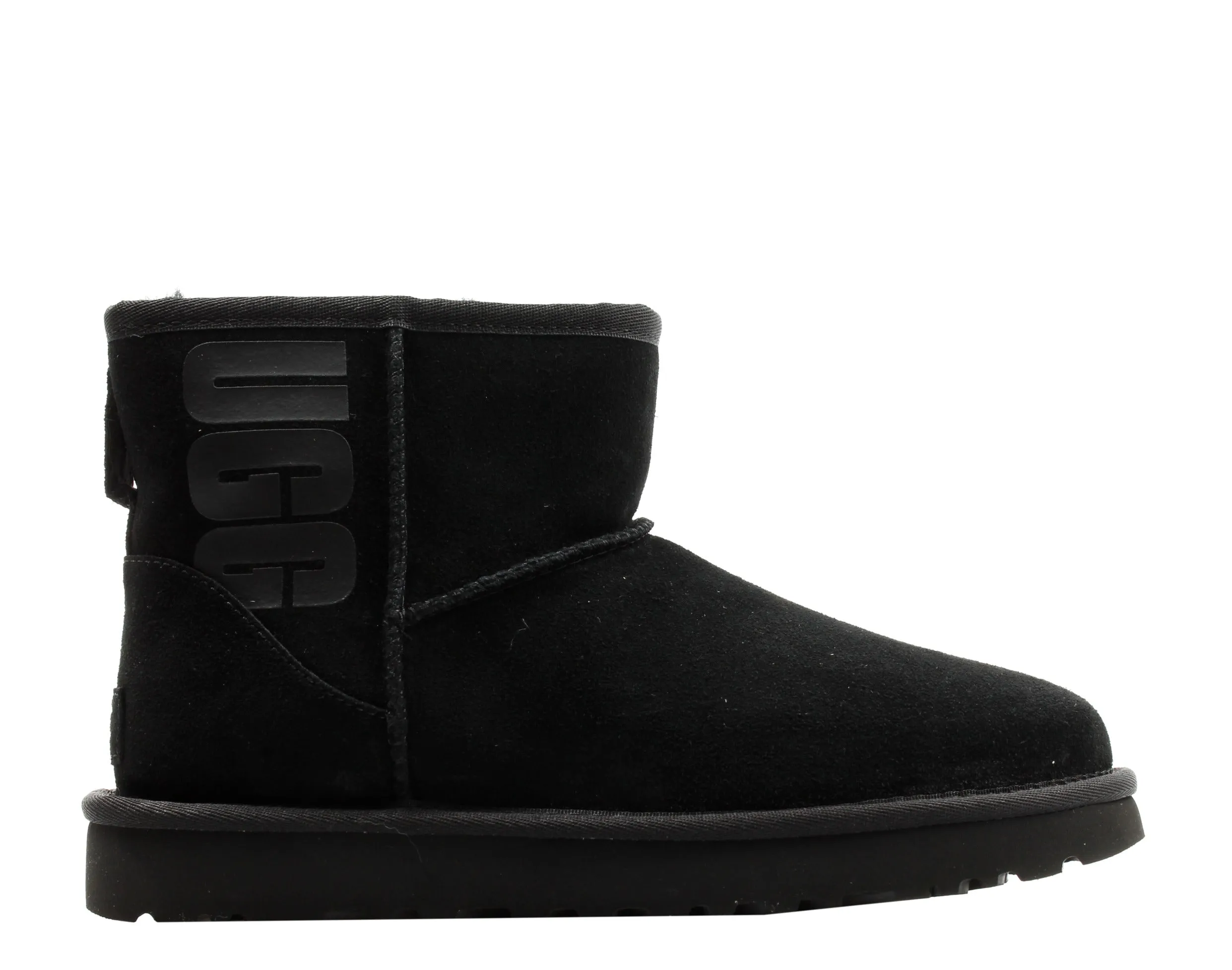 UGG Australia Classic Mini UGG Rubber Logo Women's Boots