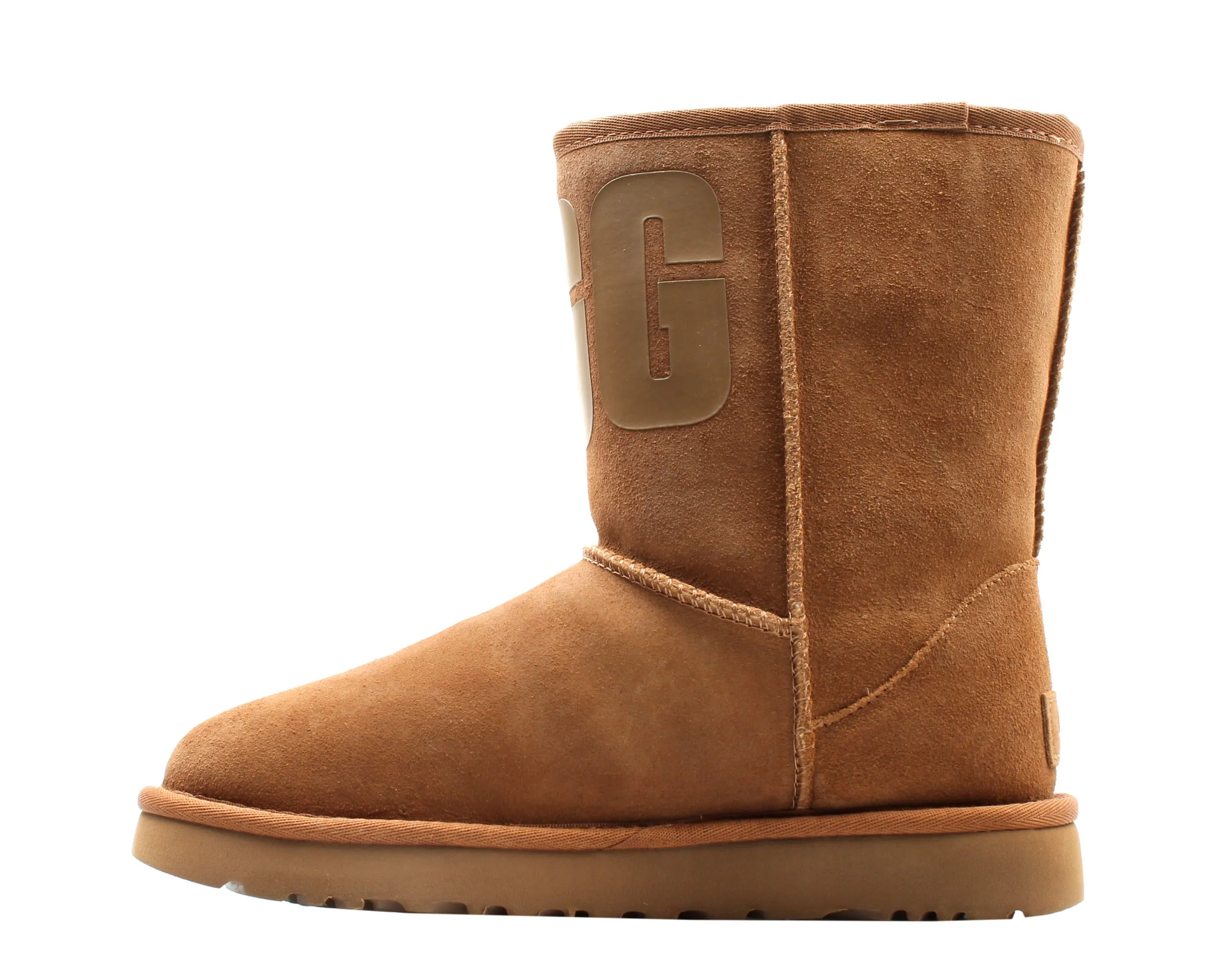 UGG Australia Classic Short UGG Rubber Logo Women's Boots