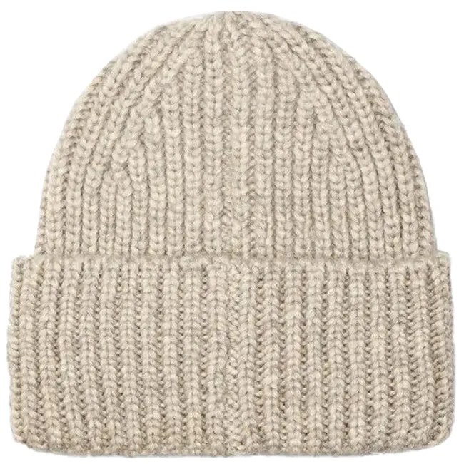 Ugg Boots Accessories Chunky Rib Knit Pom Beanie Light Grey