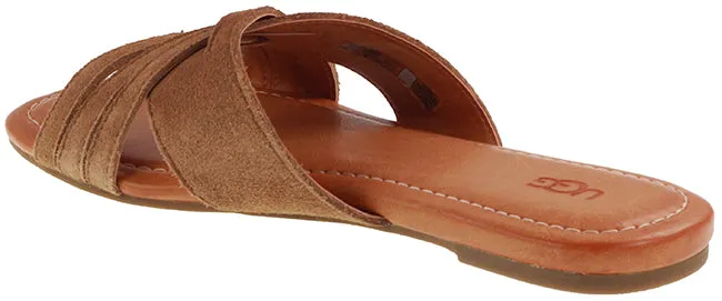 Ugg Boots Womens Kenleigh Slide Chestnut