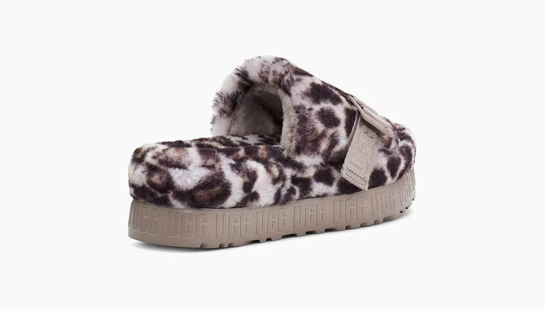 UGG Womens Fluffita Panther Print Stormy Grey