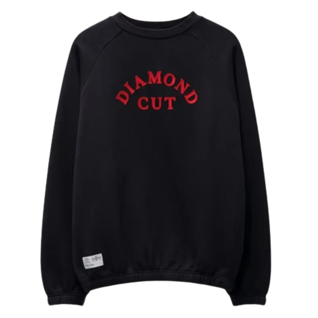 UMBRO  |Crew Neck Street Style Long Sleeves Cotton Oversized Logo