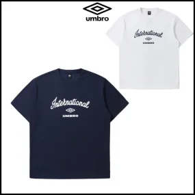 UMBRO  |Unisex Cotton Logo T-Shirts