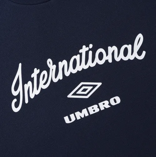 UMBRO  |Unisex Cotton Logo T-Shirts