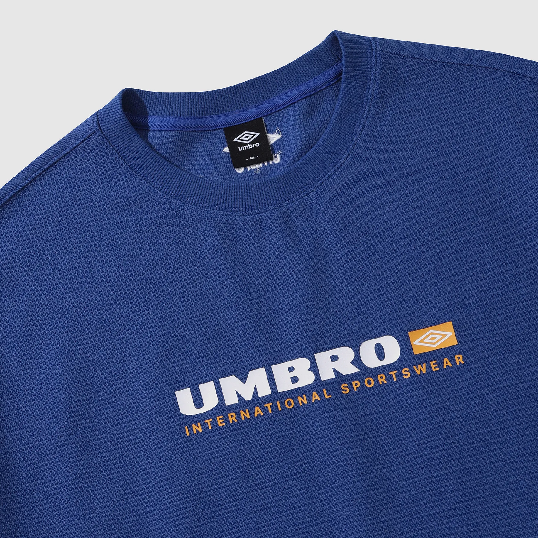 UMBRO  |Unisex Nylon Street Style U-Neck Plain Short Sleeves Logo