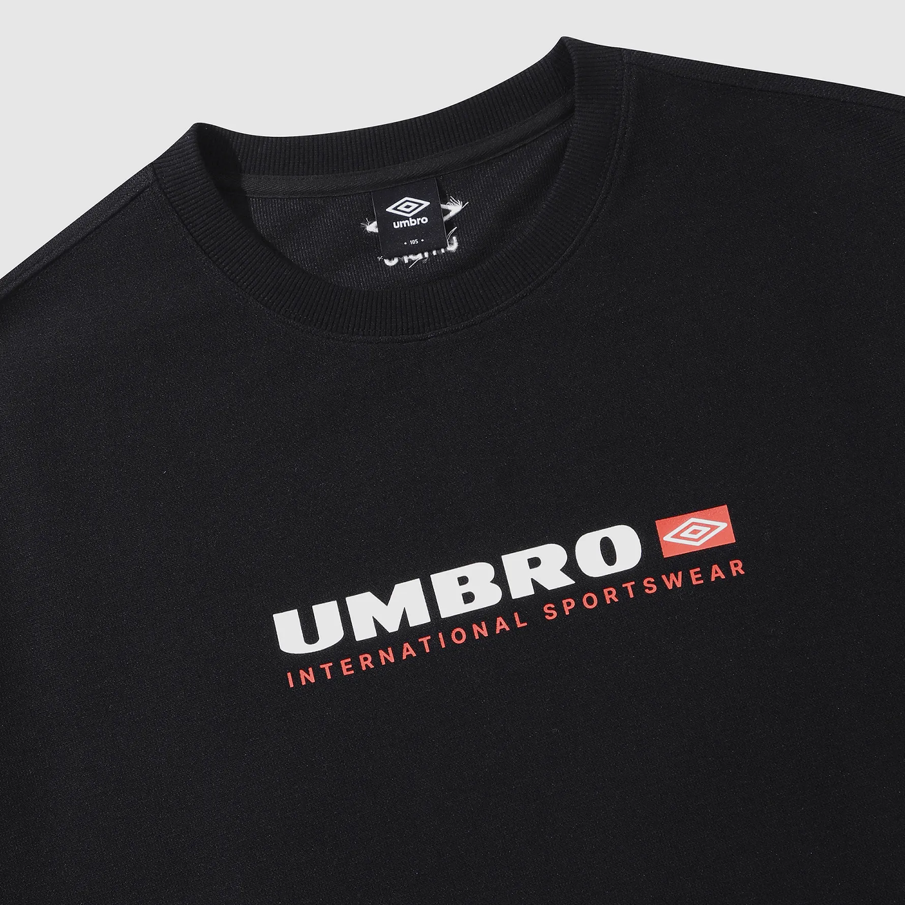 UMBRO  |Unisex Nylon Street Style U-Neck Plain Short Sleeves Logo