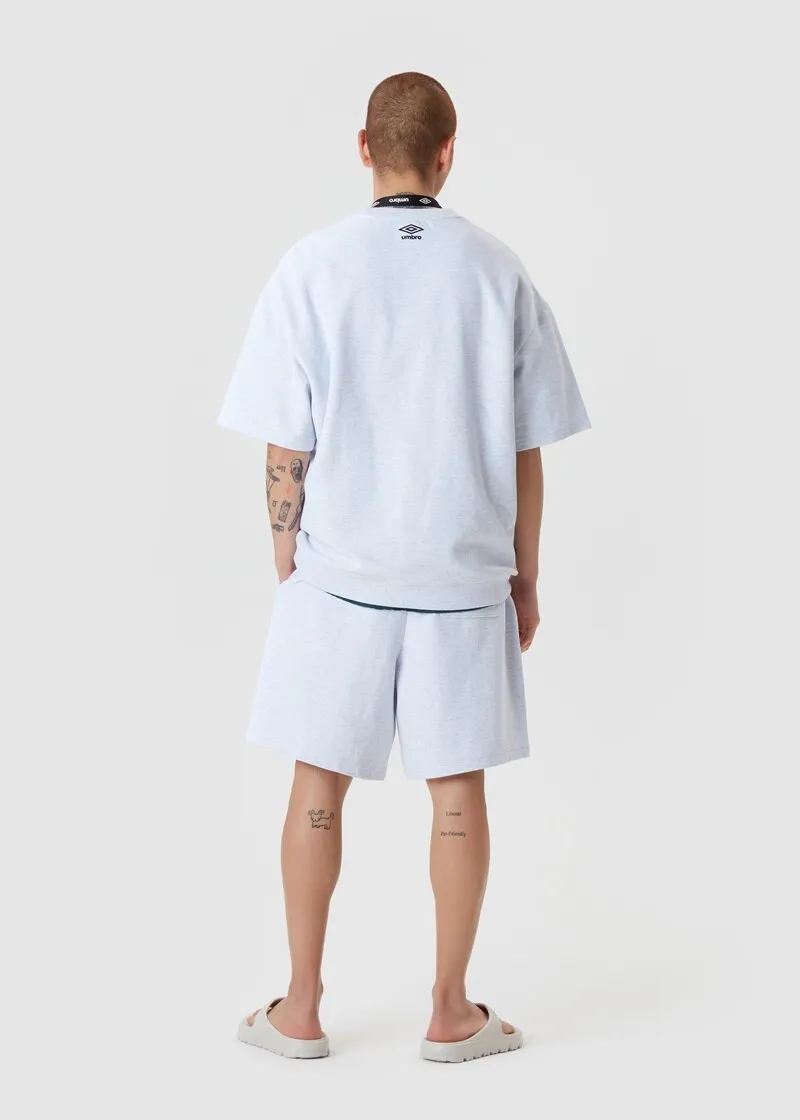 UMBRO  |Unisex Nylon Street Style U-Neck Plain Short Sleeves Logo