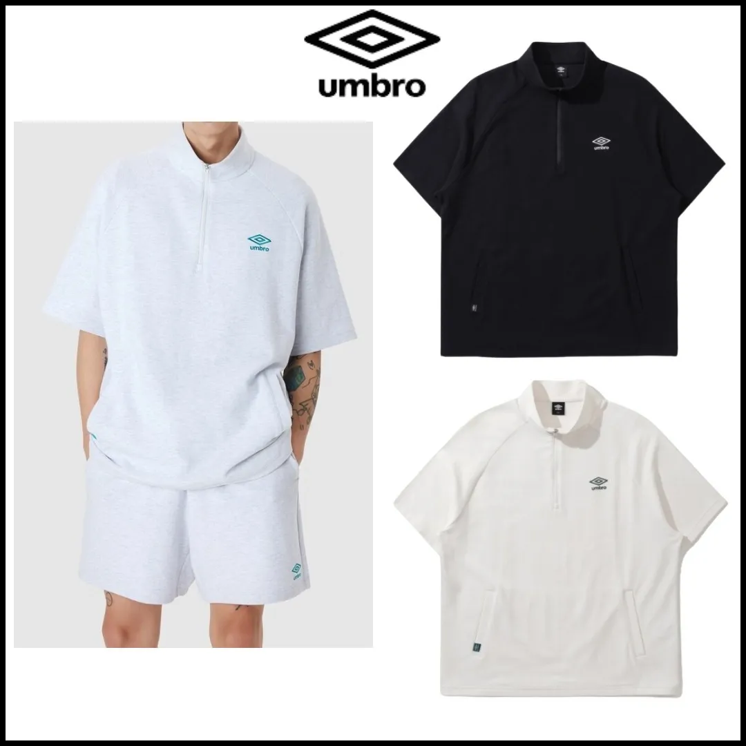 UMBRO  |Unisex Street Style Logo T-Shirts