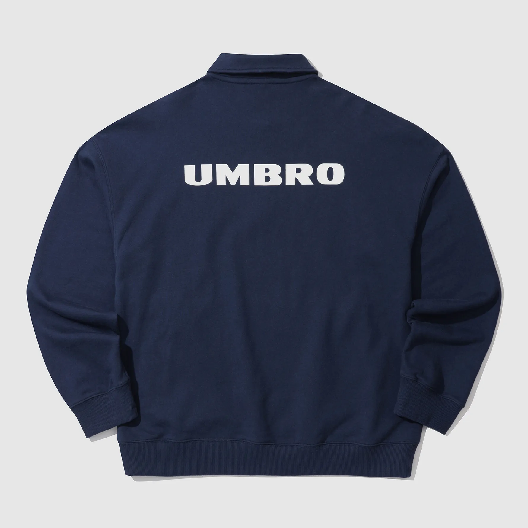 UMBRO  |Unisex Street Style Long Sleeves Plain Logo Polos