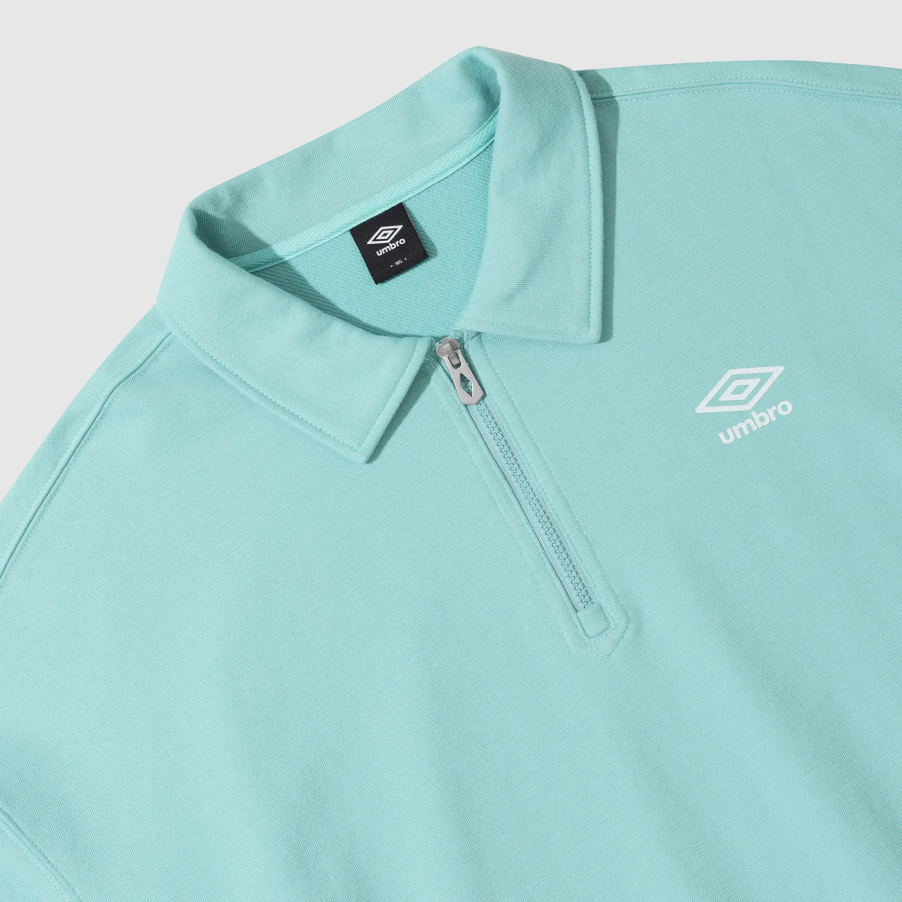 UMBRO  |Unisex Street Style Long Sleeves Plain Logo Polos