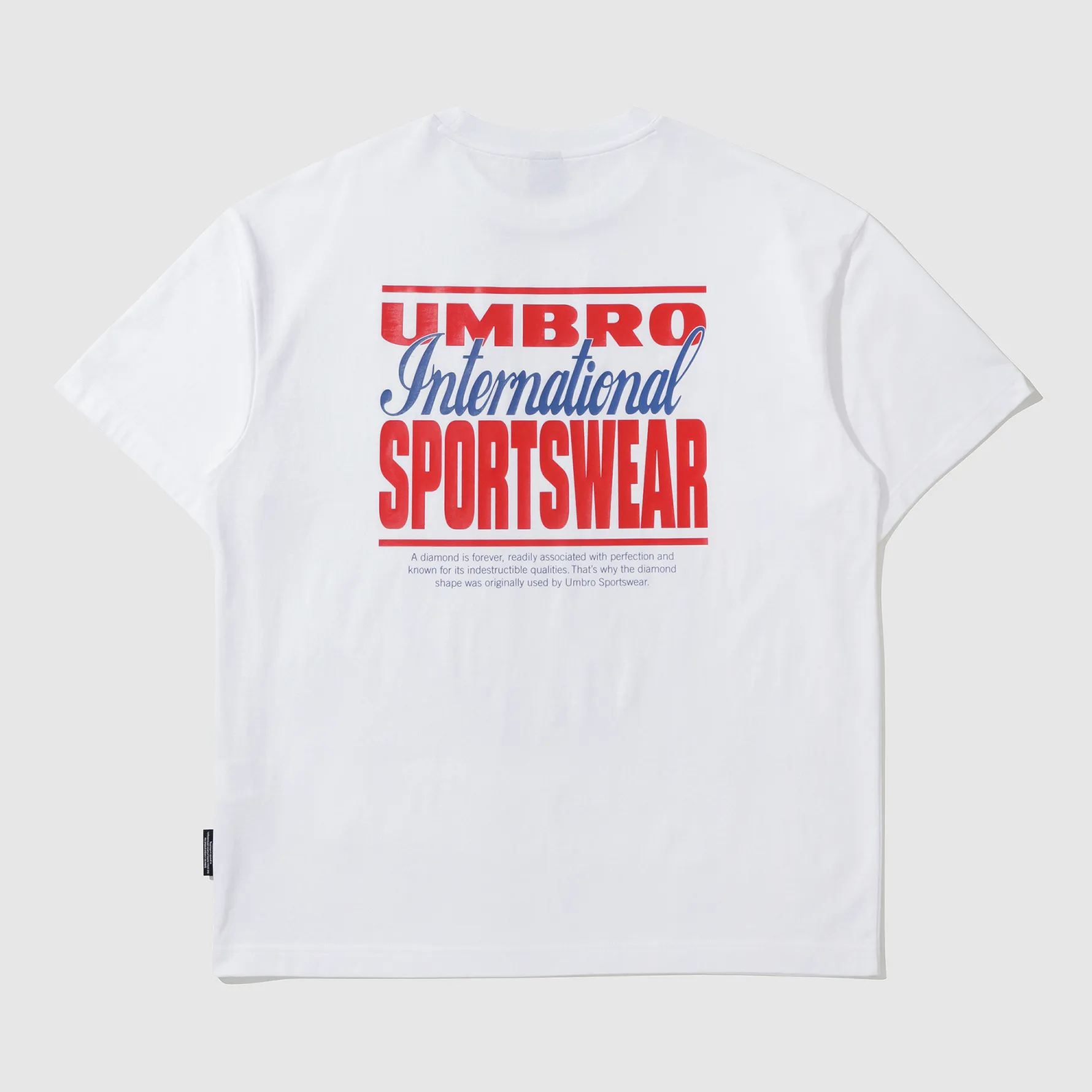 UMBRO  |Unisex Street Style U-Neck Plain Short Sleeves Logo T-Shirts