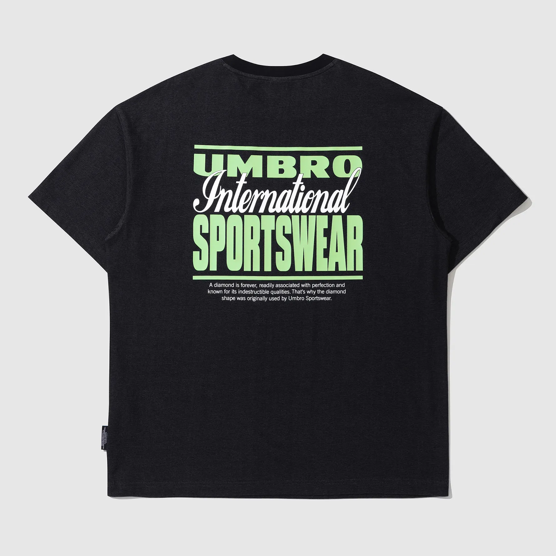 UMBRO  |Unisex Street Style U-Neck Plain Short Sleeves Logo T-Shirts