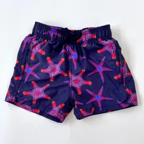 Vilebrequin Navy Blue Starfish Swim Shorts: 2 Years