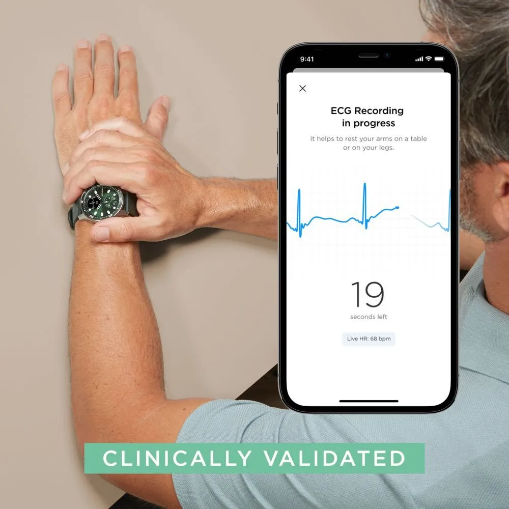 Withings ScanWatch Horizon - Hybrid Smartwatch with ECG, Heart Rate & Oximeter