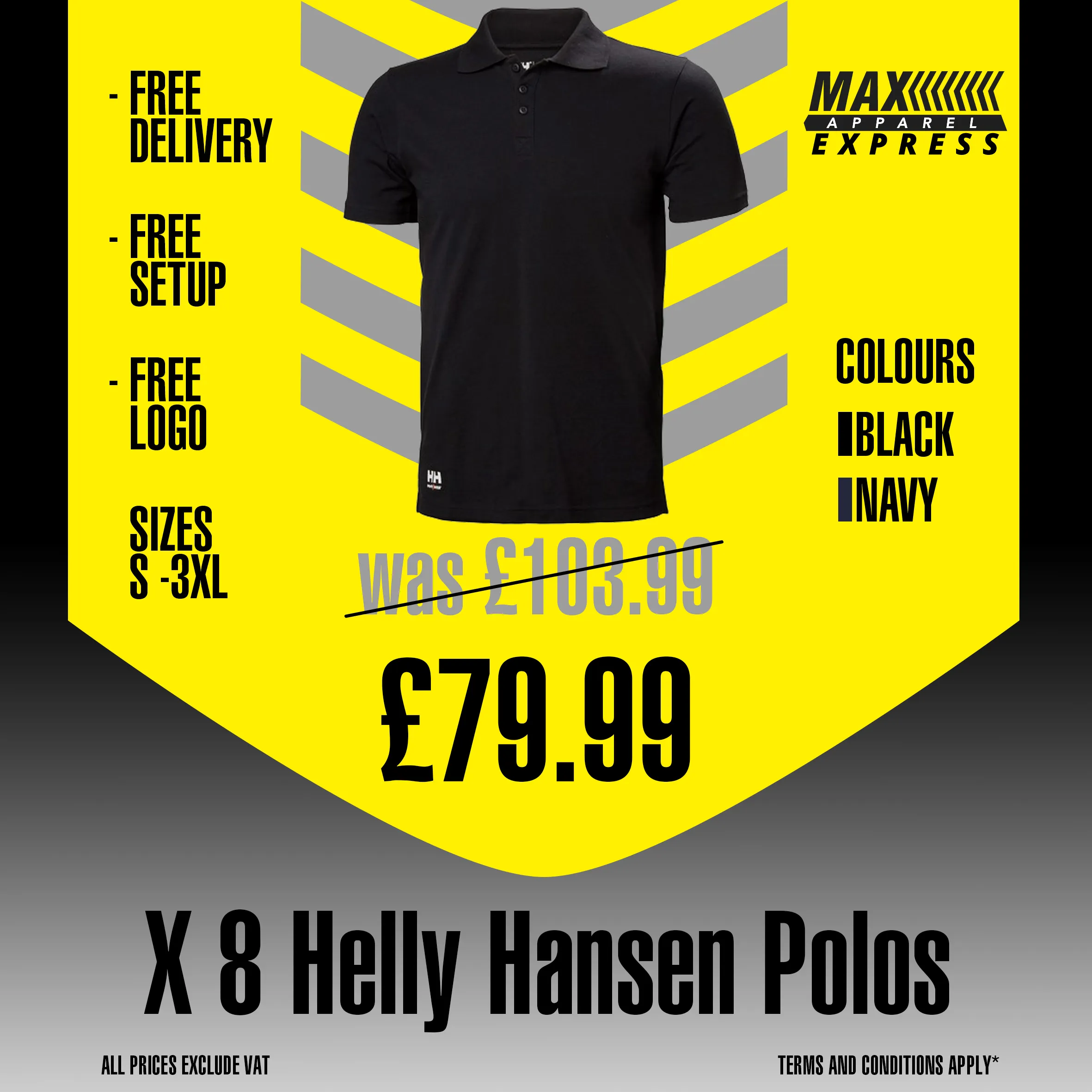 X8 Helly Hansen Polos